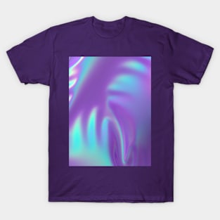 Iridescent - holographic Colorful Green Blue T-Shirt